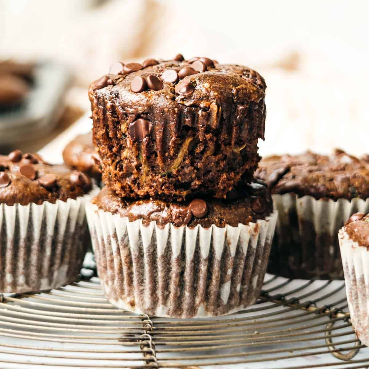 Chocolate Zucchini Muffins: Nourishing, Easy, and Delicious