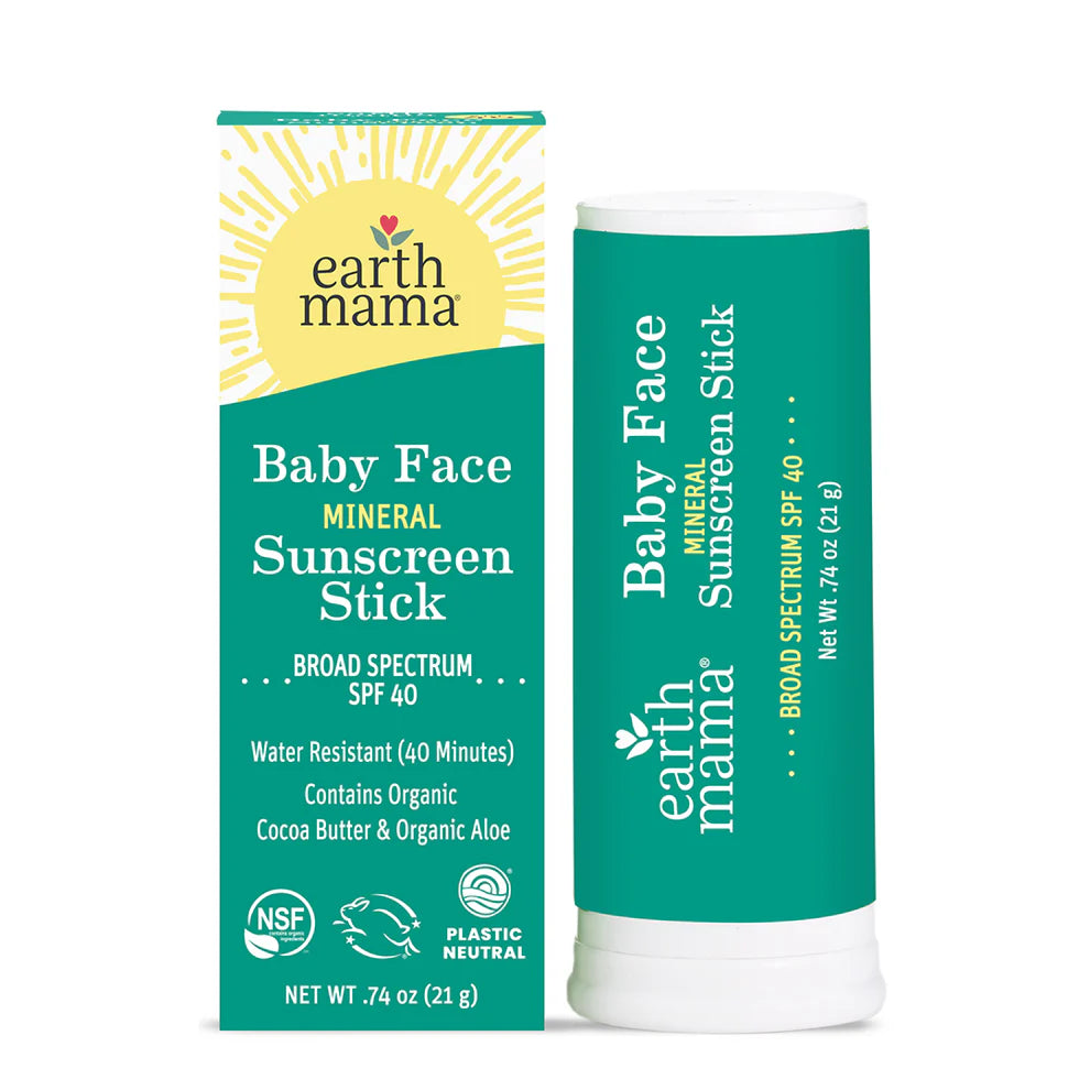 Baby Face Mineral Sunscreen Stick - Spf 40