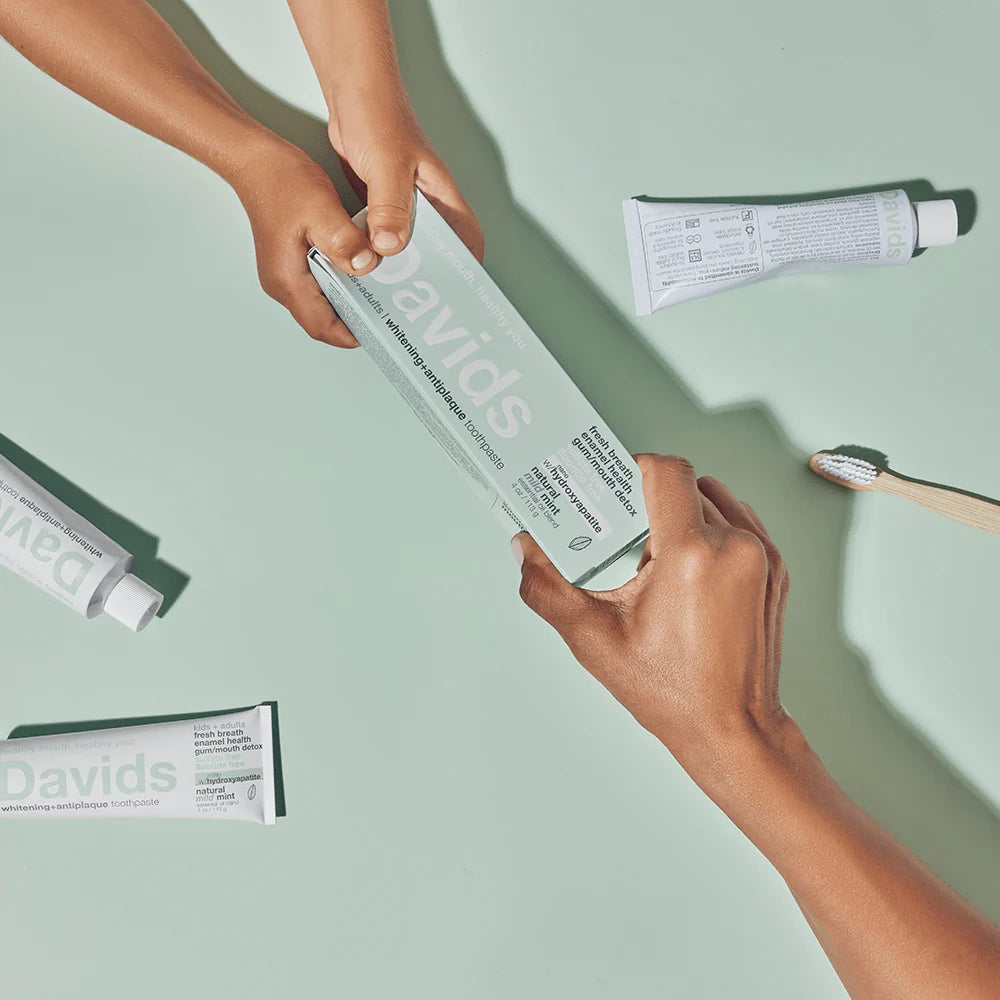 Kids + Adults Nano-Hydroxyapatite Premium Toothpaste - Mild Mint - 4 oz