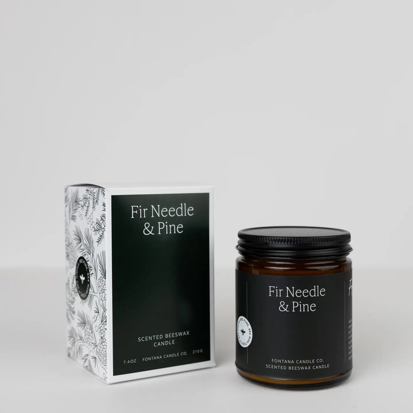Fir Needle & Pine Essential Oil Jar Candle