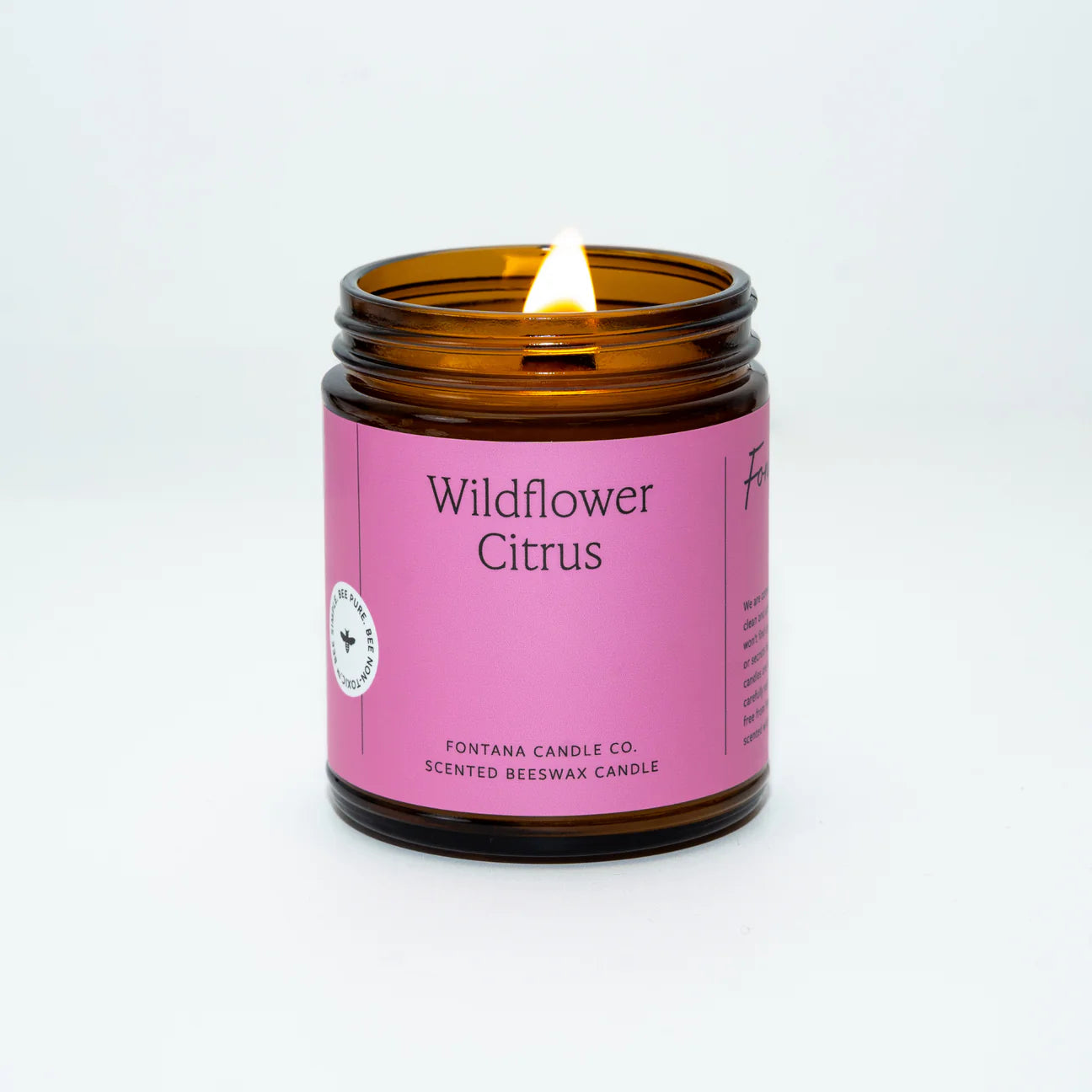 Wildflower Citrus Essential Oil Candle