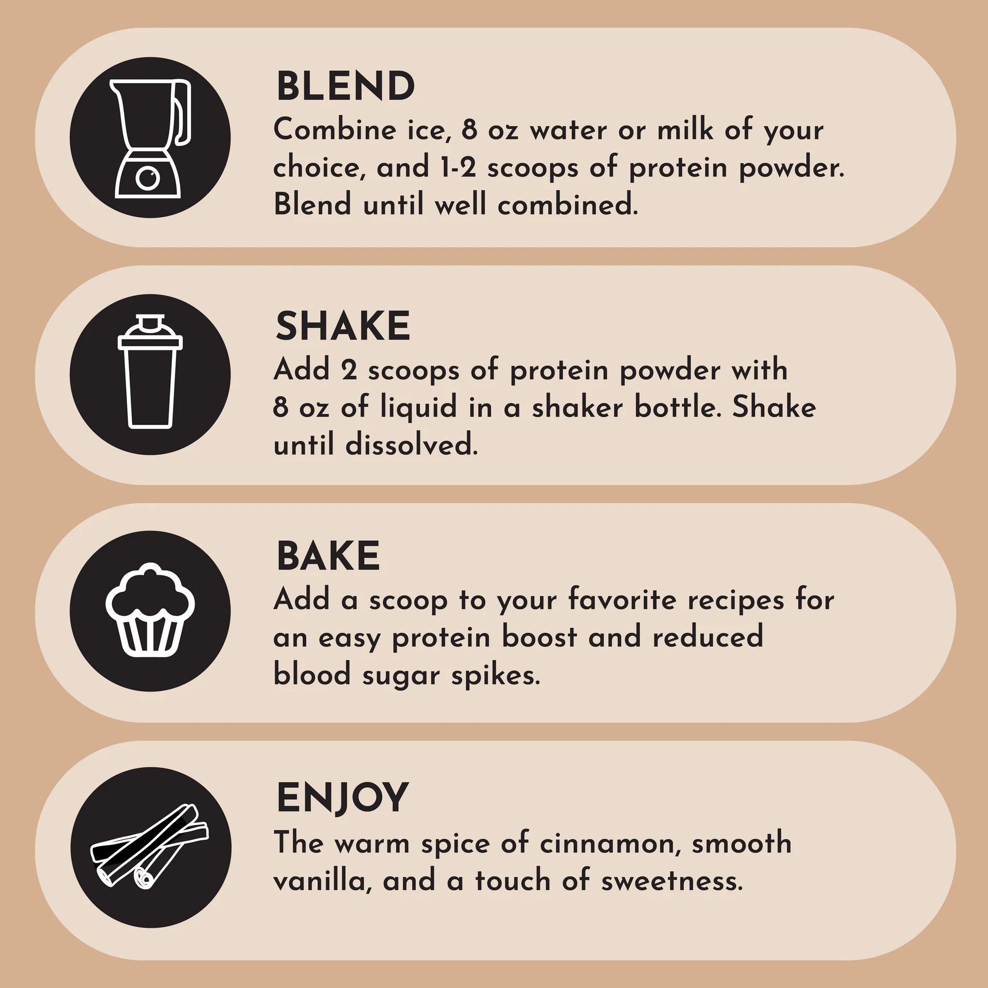 Vegan Snickerdoodle Protein Powder