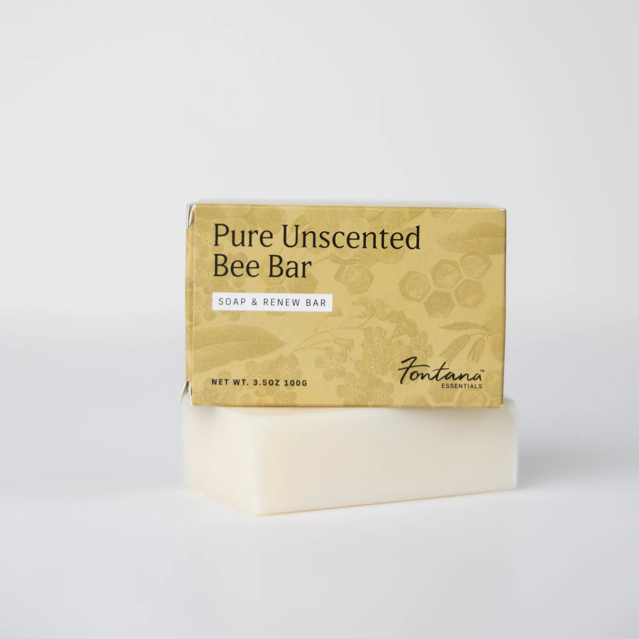 Pure Unscented Bee Natural Bar Soap