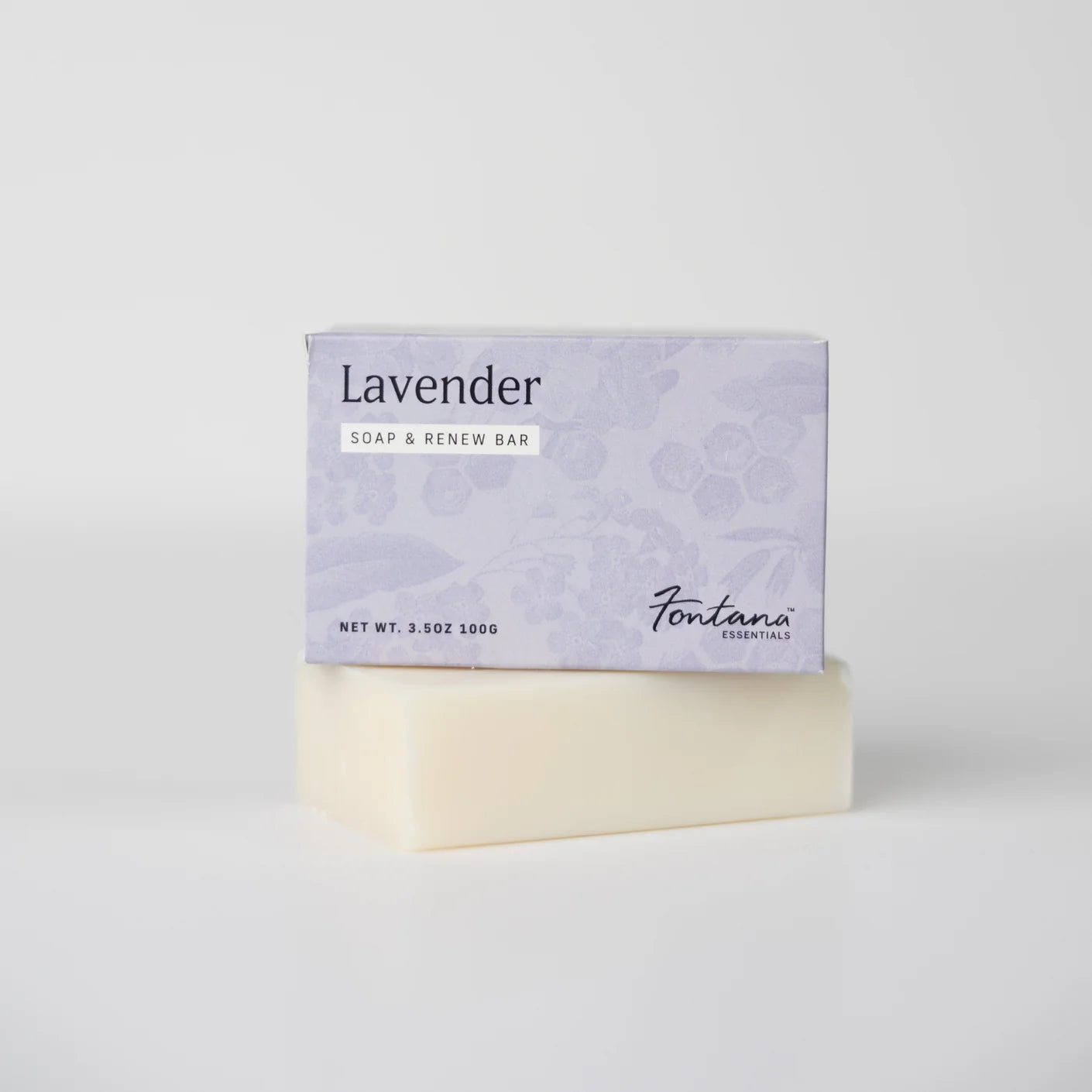 Lavender Natural Essential Oil Bar Soap