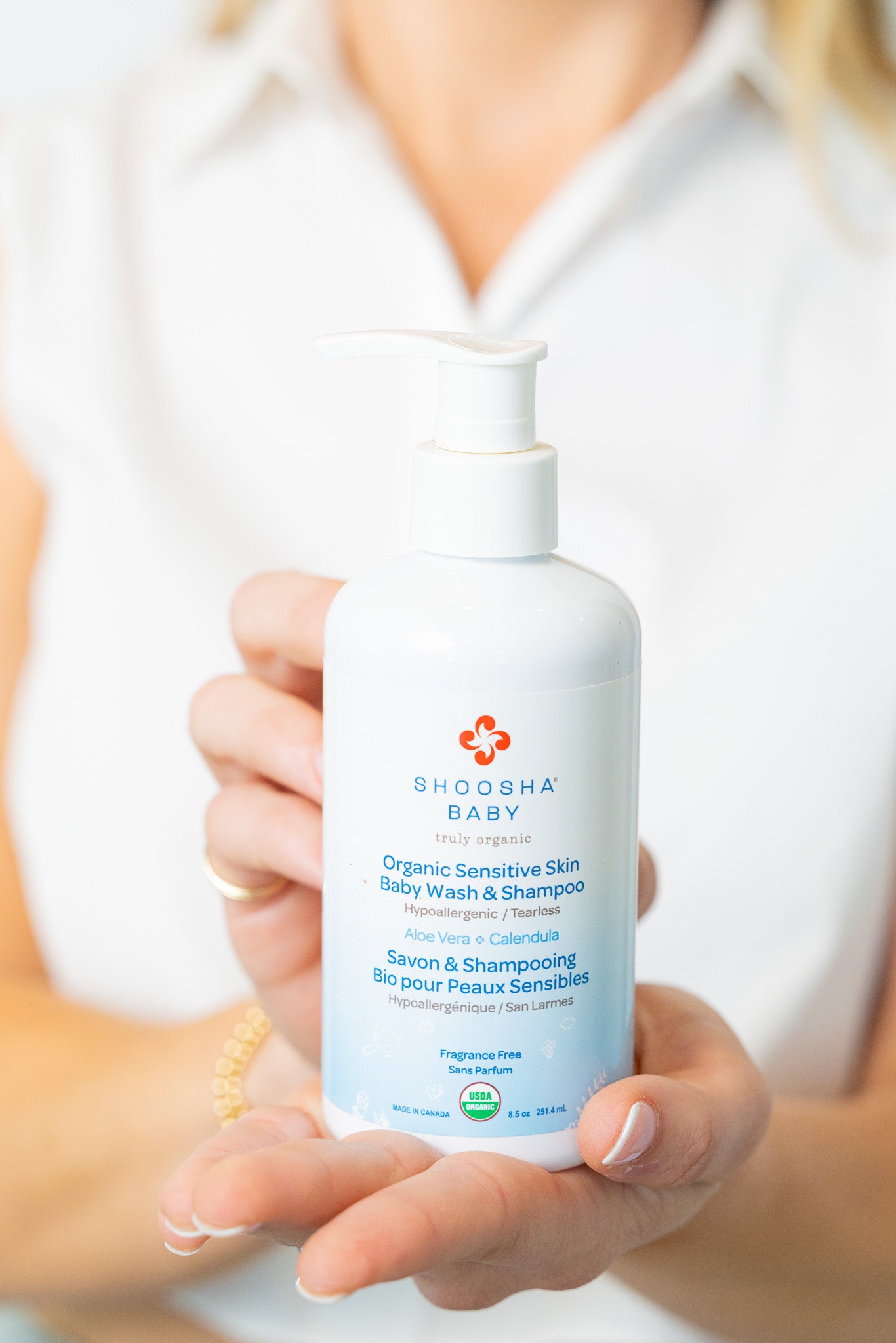 Sensitive Skin Organic Wash & Shampoo: French Lavender