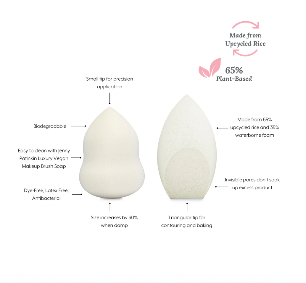 Luxury Makeup Sponge Duo