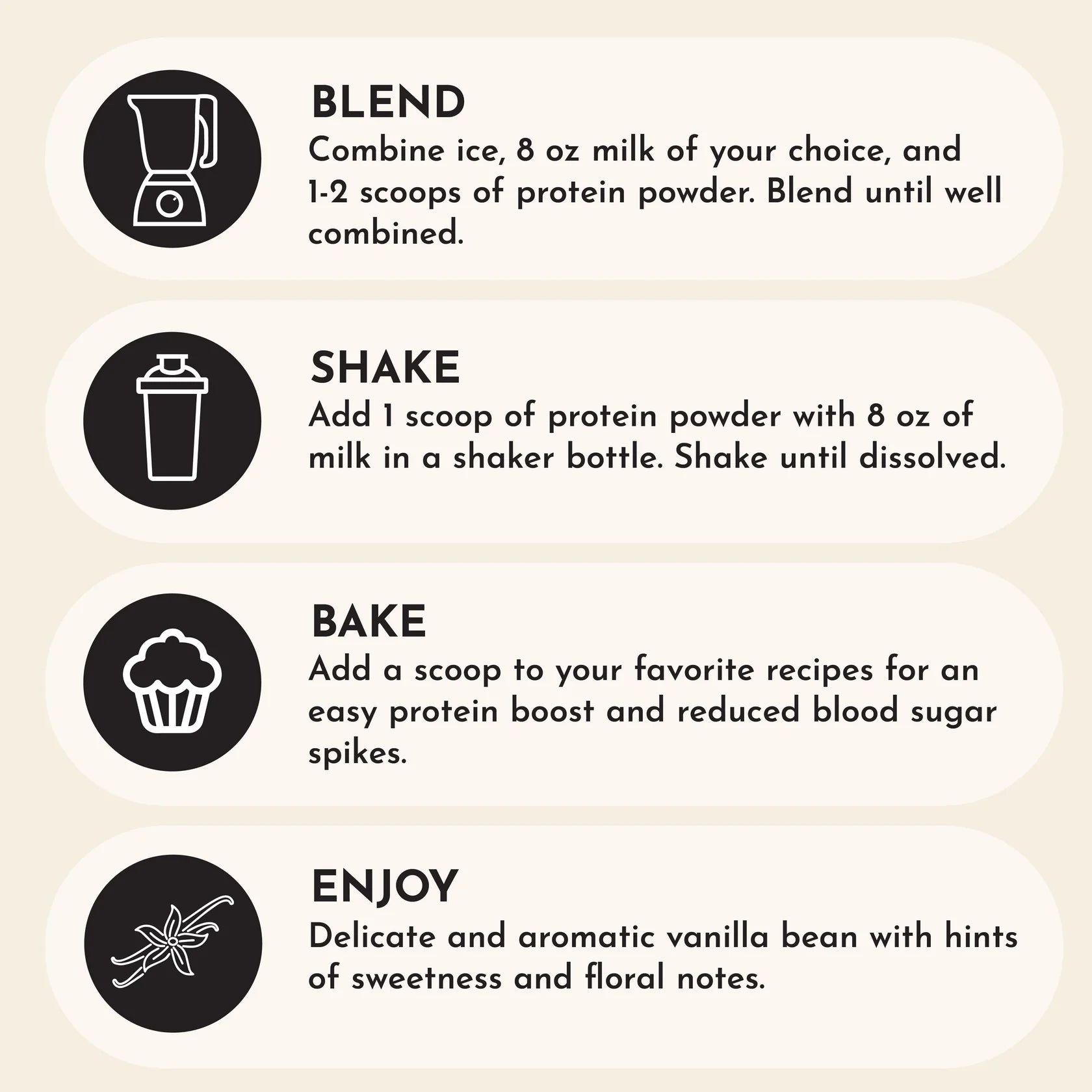 Vanilla Protein Powder