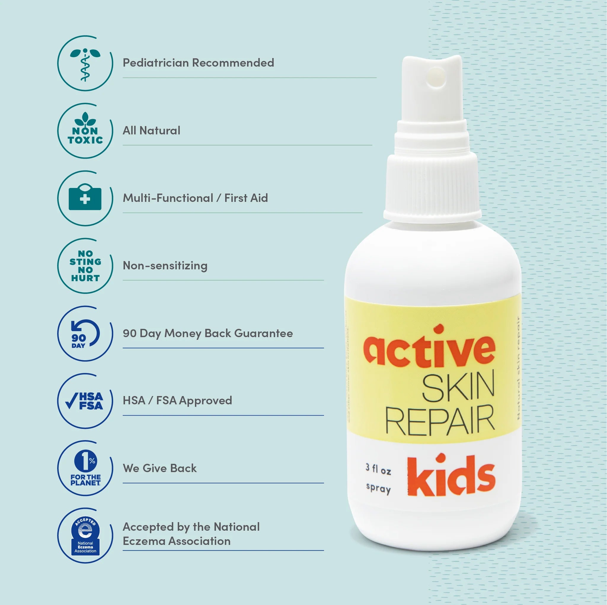 Active Skin Repair- Kids Spray
