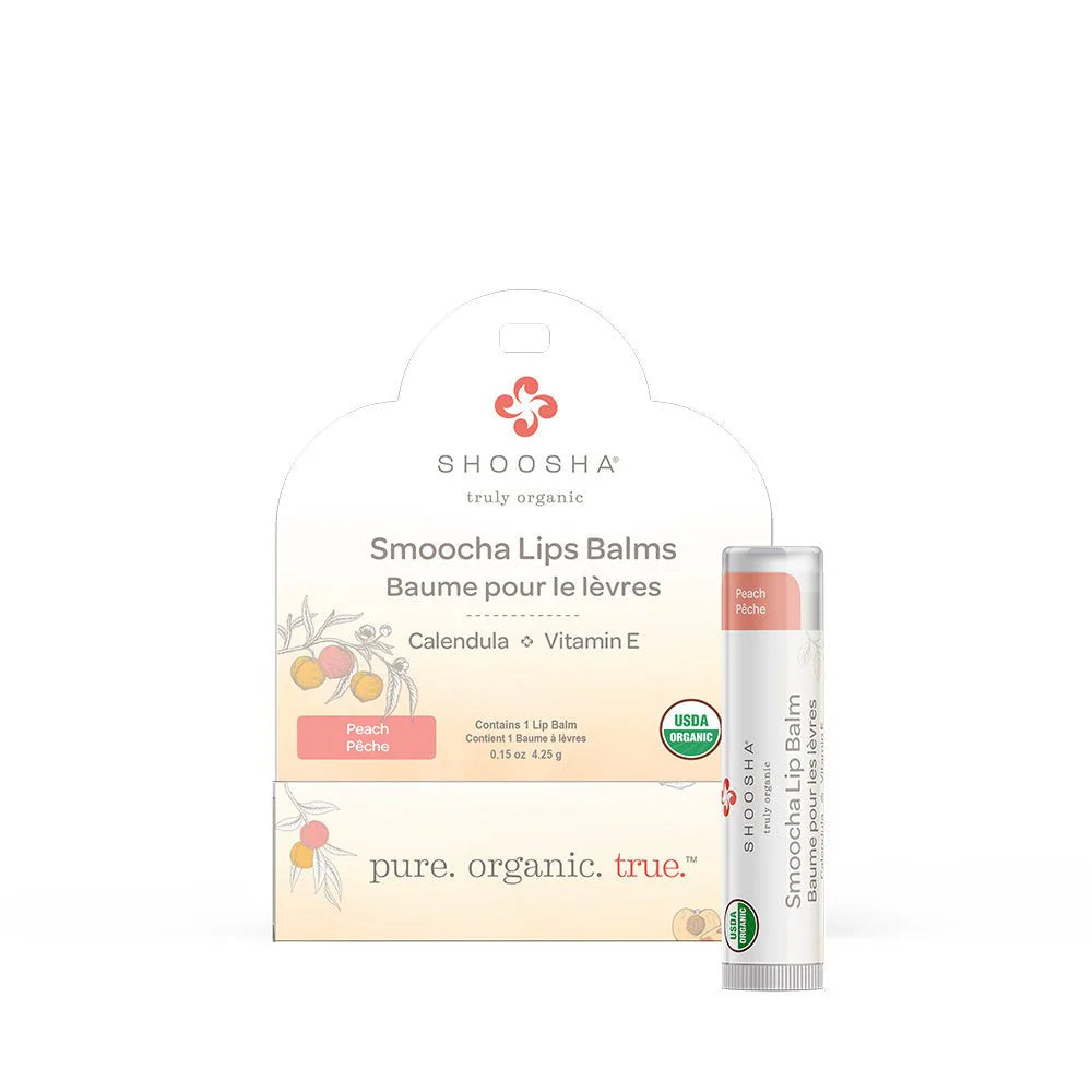Smoocha Organic Lip Balm (Peach)