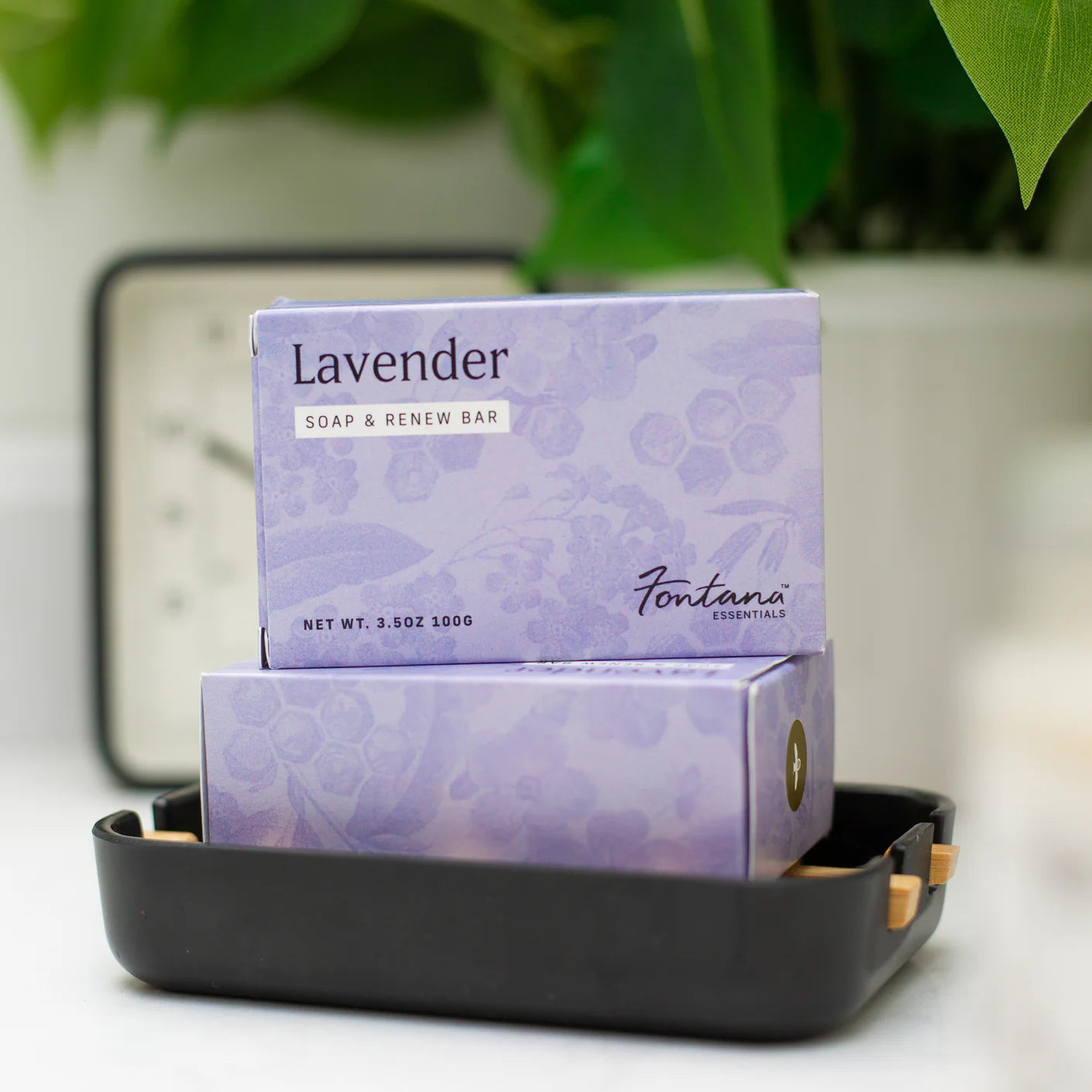 Lavender Natural Essential Oil Bar Soap