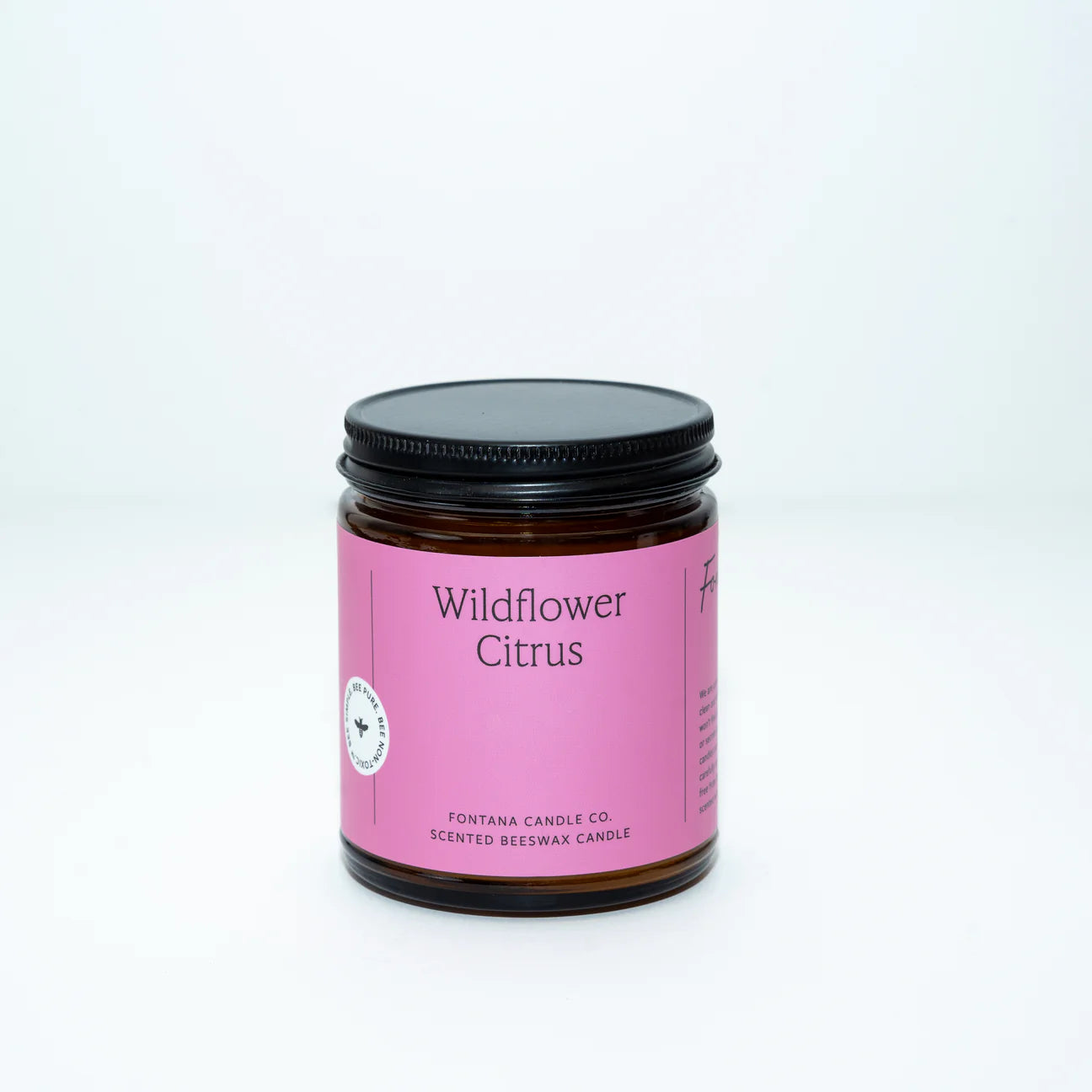 Wildflower Citrus Essential Oil Candle